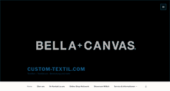 Desktop Screenshot of custom-textil.com